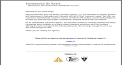 Desktop Screenshot of insurance-by-katie.com